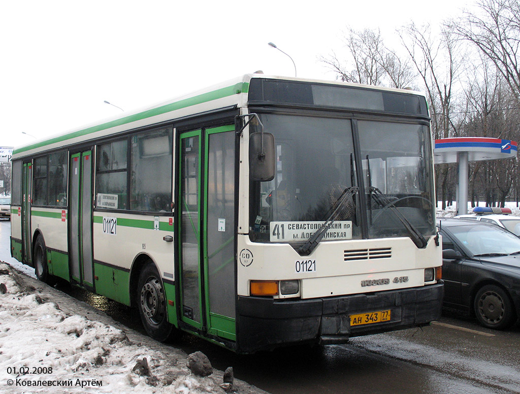 Moscow, Ikarus 415.33 # 01121