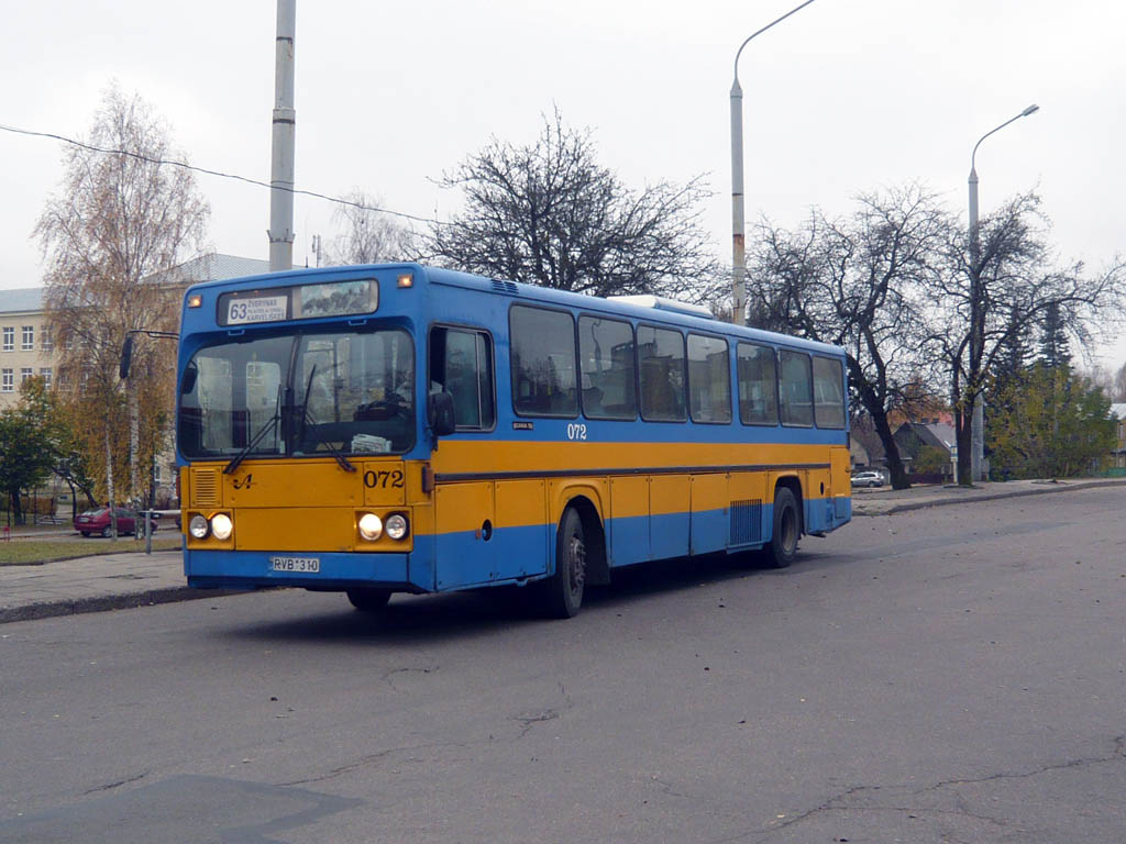 Lithuania, Scania CN112 # 072