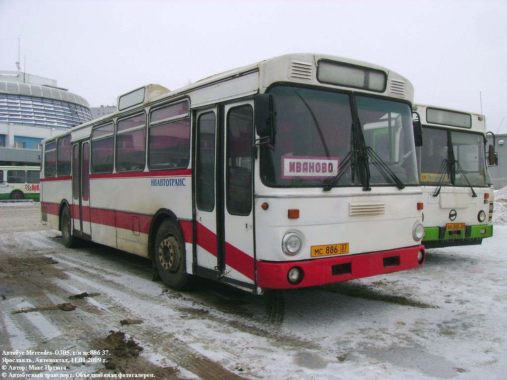 Ivanovo region, Mercedes-Benz O305 (C307) # МС 886 37
