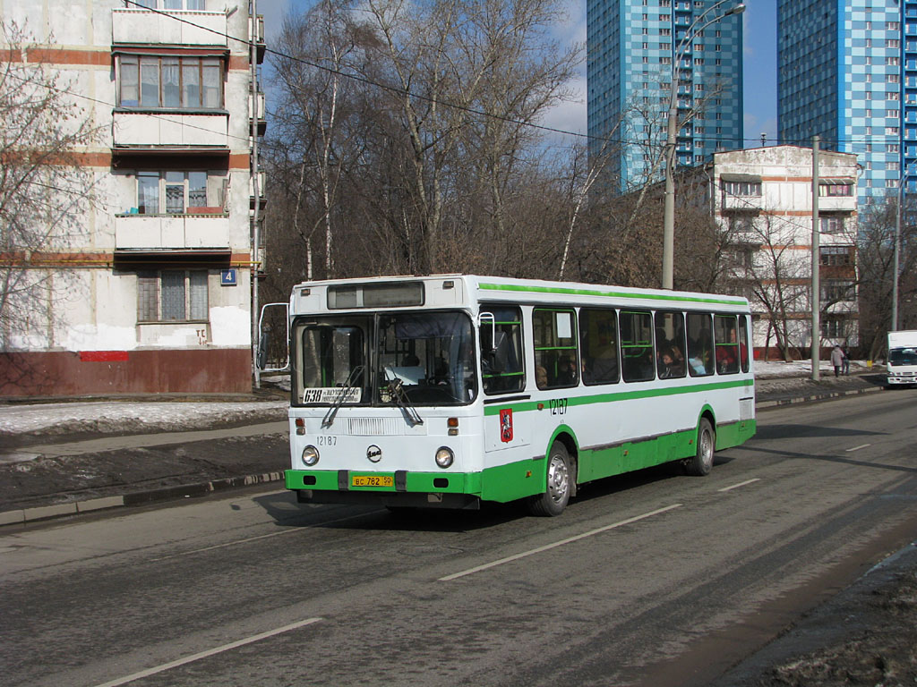 Moscow, LiAZ-5256.25 # 12187