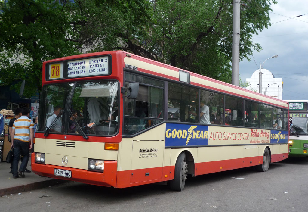 Almaty, Mercedes-Benz O405 # A 809 HWO