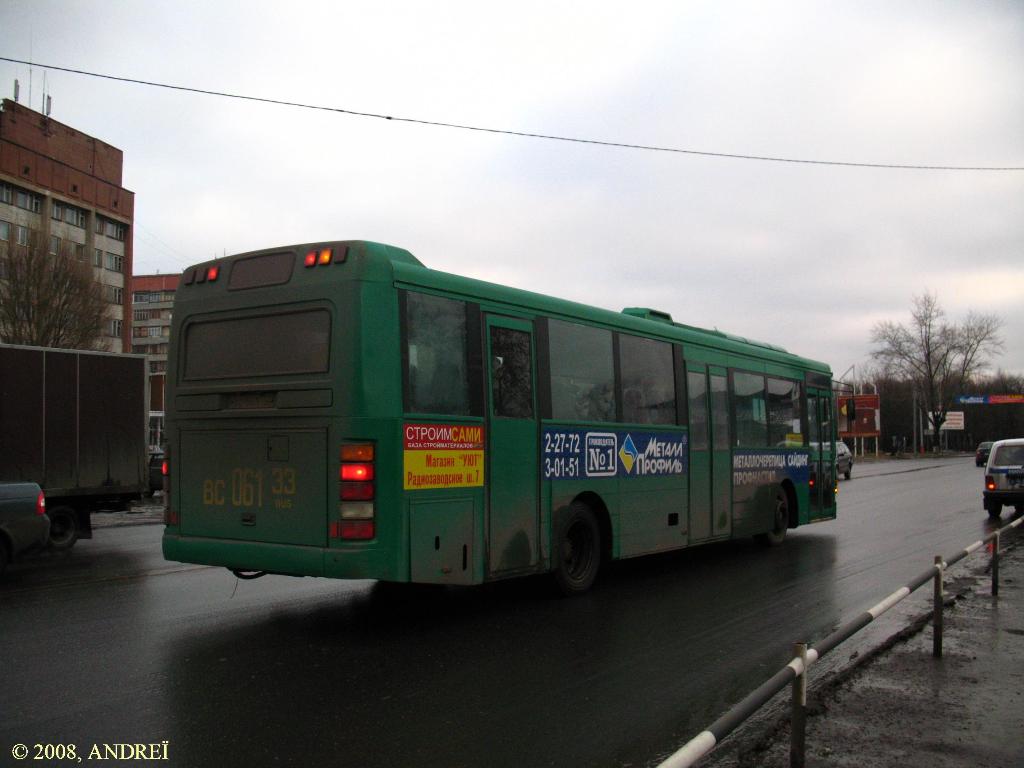 Vladimir region, Säffle System 2000 # ВС 061 33