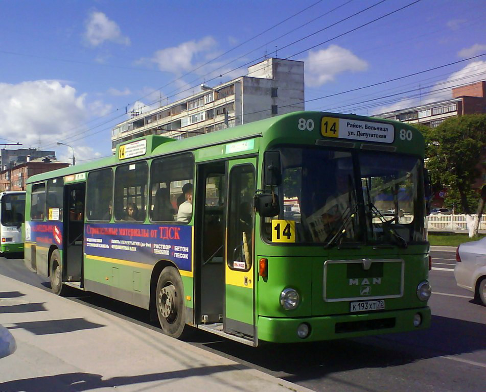 Tumen region, MAN 192 SL200 # К 193 ХТ 72