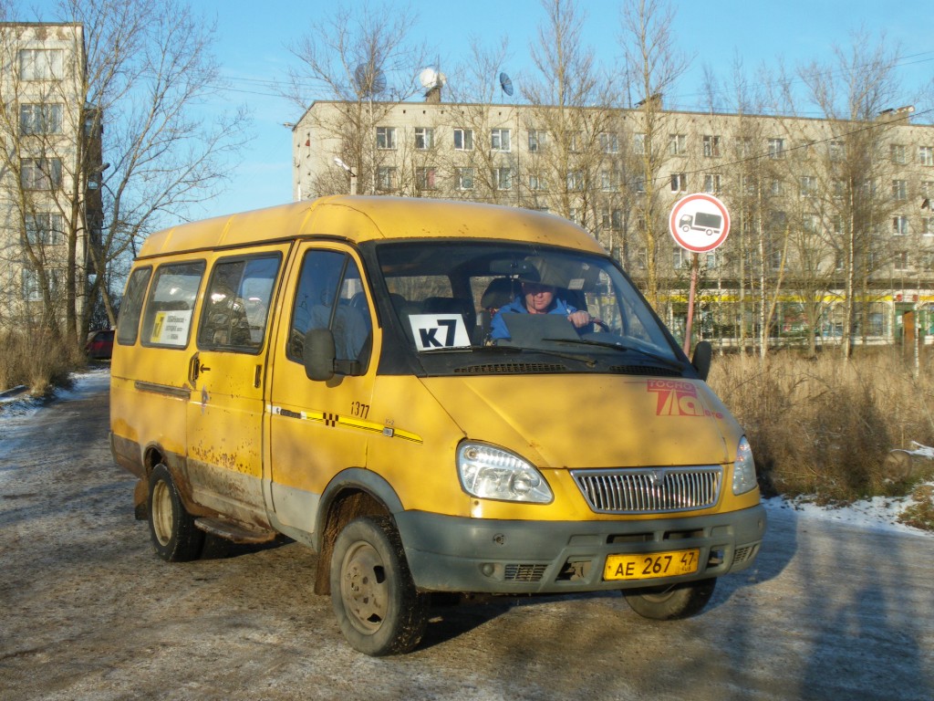 Leningrad region, GAZ-322131 (X78) # 1377
