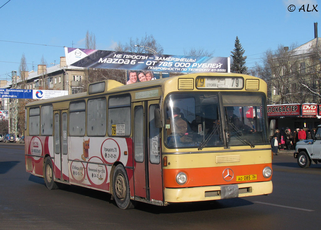 Voronezh region, Mercedes-Benz O305 (C307) # АО 085 36