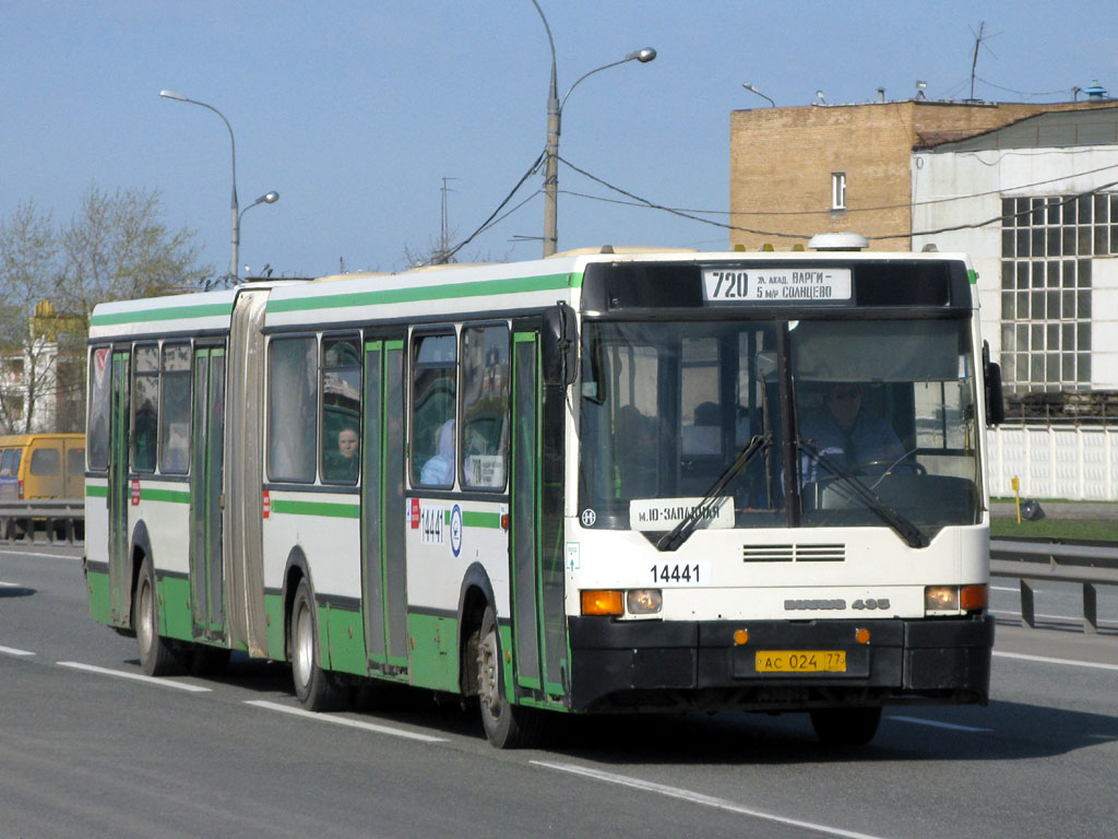 Moscow, Ikarus 435.17 # 14441
