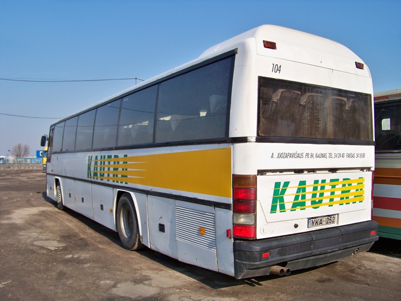 Lithuania, Neoplan N316K Transliner # 104
