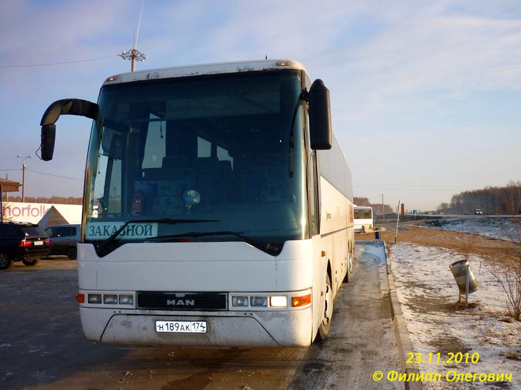 Chelyabinsk region, MAN A32 Lion's Top Coach # Н 189 АК 174