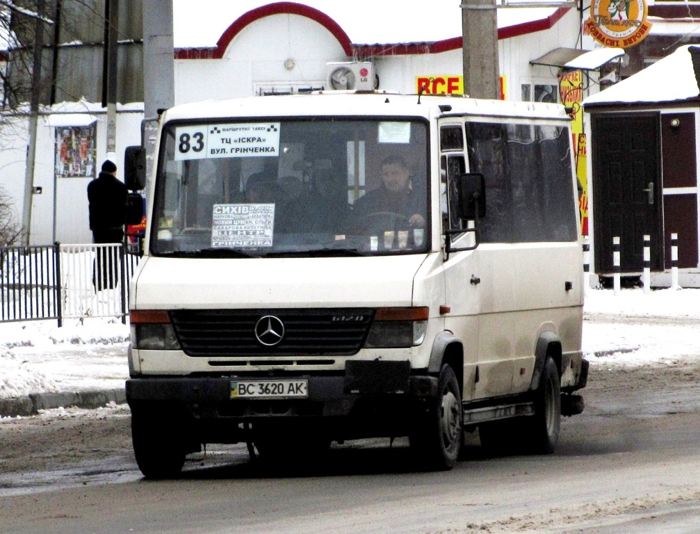 Lvov region, Mercedes-Benz Vario 612D # BC 3620 AK