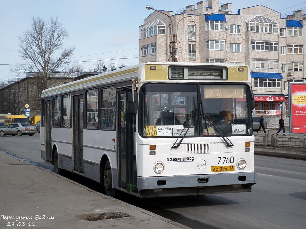 Saint Petersburg, LiAZ-5256.00 # 7760