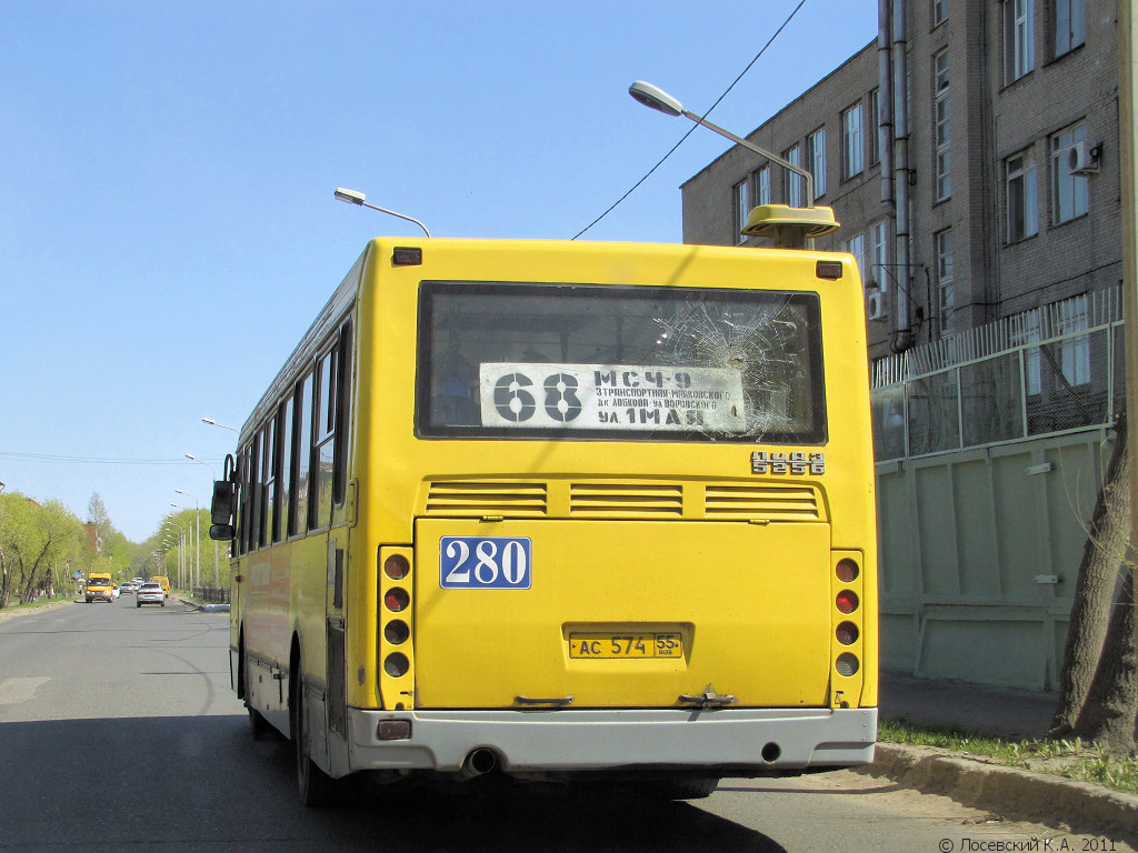 Omsk region, LiAZ-5256.45 # 280