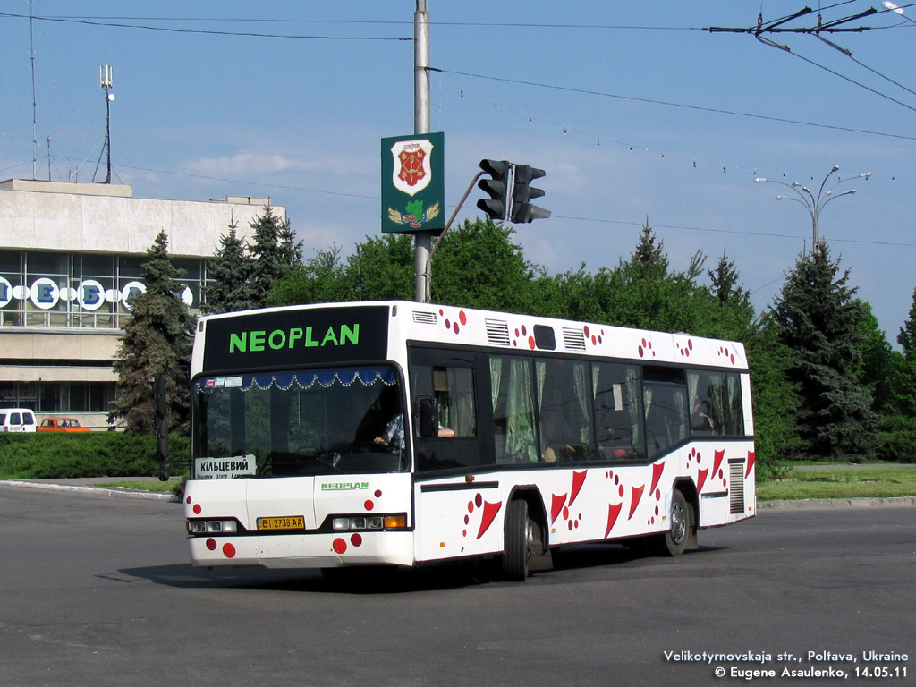 Poltava region, Neoplan N4011NF # BI 2738 AA