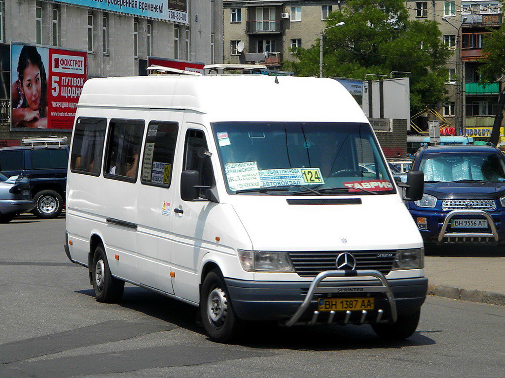 Odessa region, Mercedes-Benz Sprinter 312D # BH 1387 AA