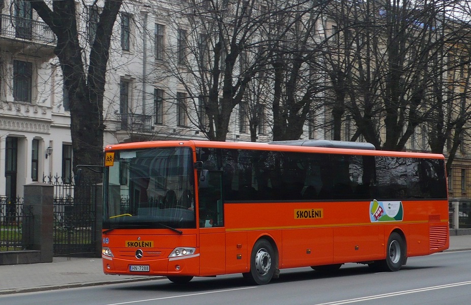 Latvia, Mercedes-Benz Intouro II E # HN-7288