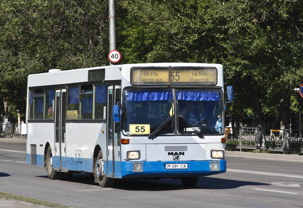 Karagandy province, MAN 791 SL202 # M 686 CA