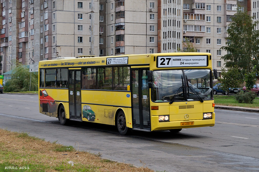 Lipetsk region, Mercedes-Benz O405 # АЕ 230 48