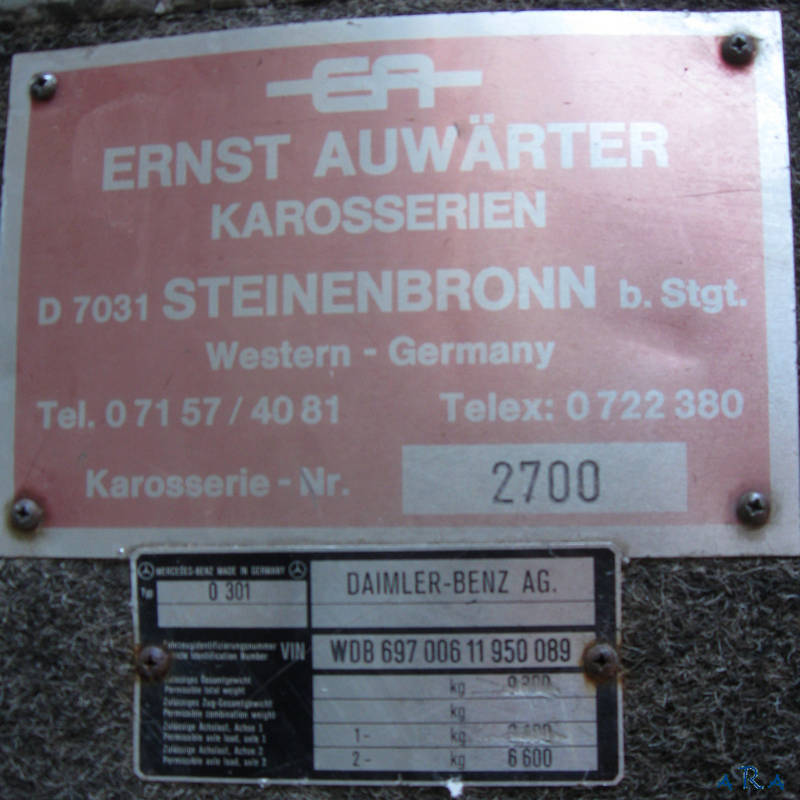 Lithuania, Ernst Auwärter Clubstar # EDD 988