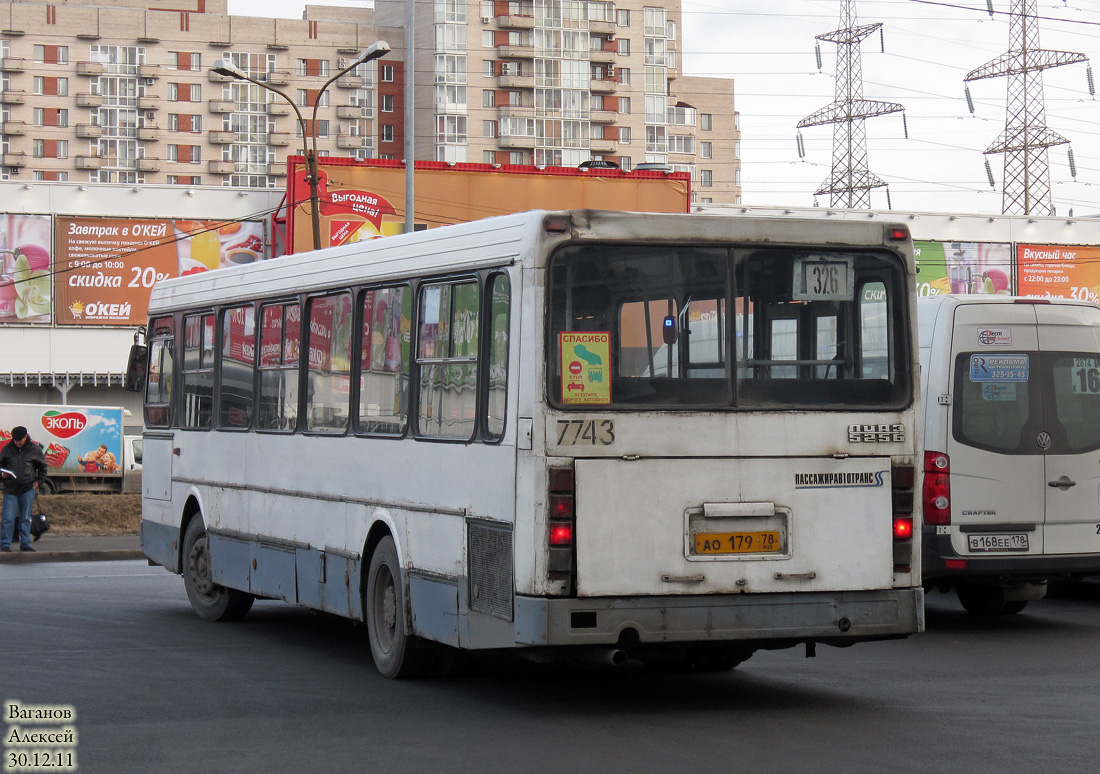 Saint Petersburg, LiAZ-5256.00 # 7743