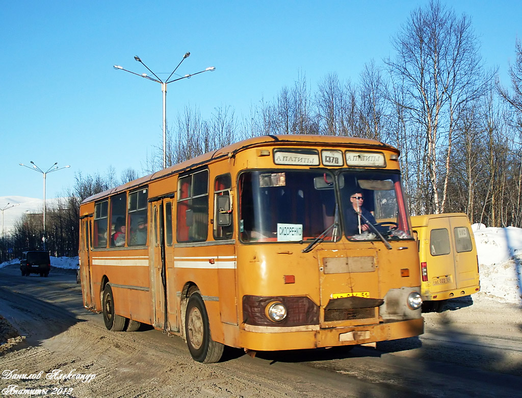 Murmansk region, LiAZ-677MB # АВ 844 51