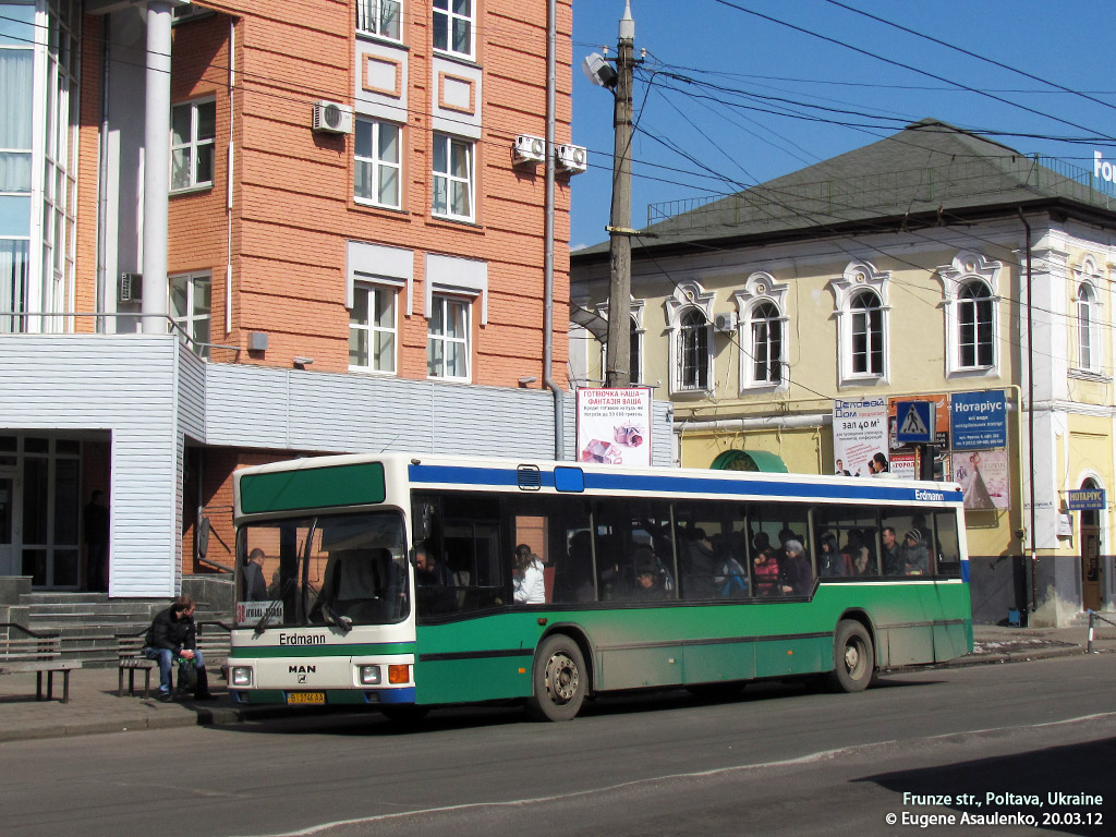 Poltava region, MAN A10 NL202 # BI 2746 AA