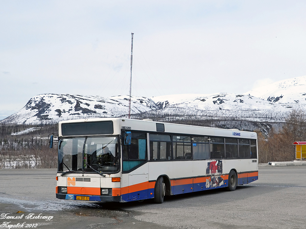 Murmansk region, Mercedes-Benz O405N # АЕ 592 51