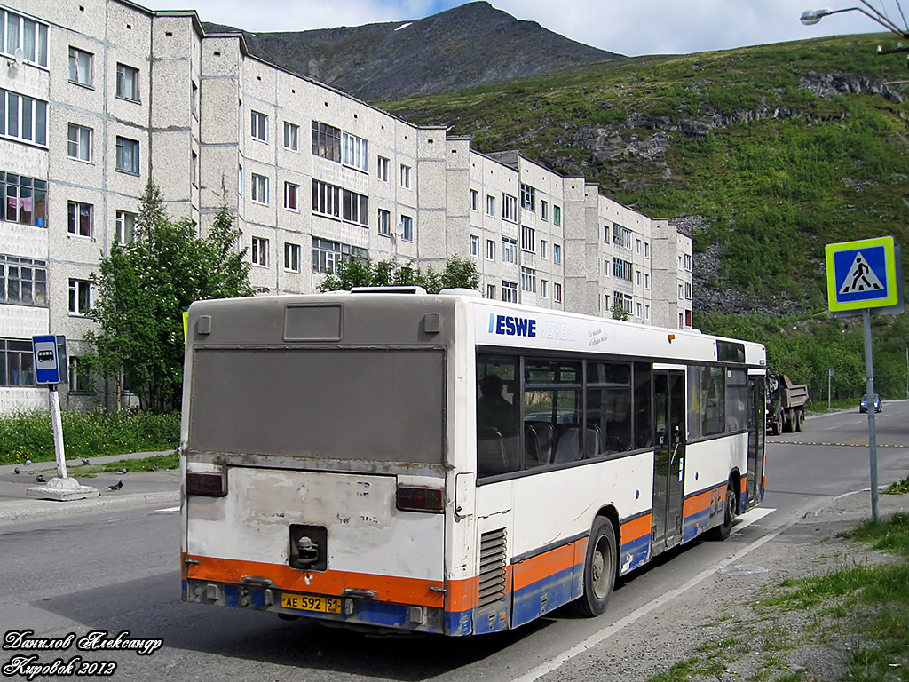 Murmansk region, Mercedes-Benz O405N # АЕ 592 51
