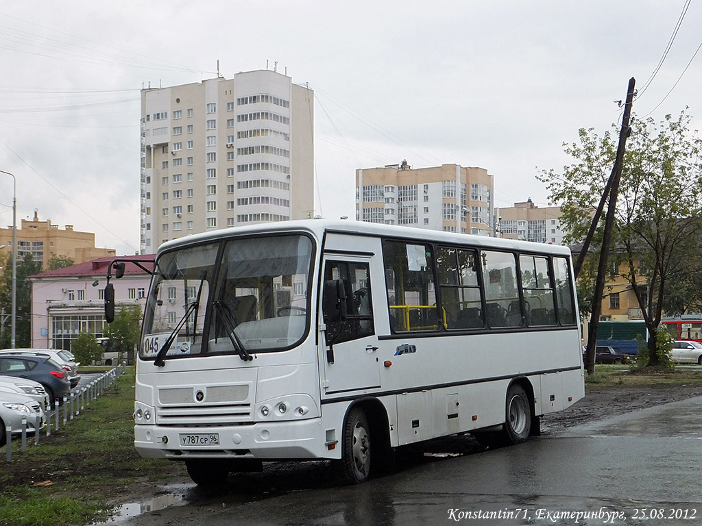 Sverdlovsk region, PAZ-320402-05 # У 787 СР 96