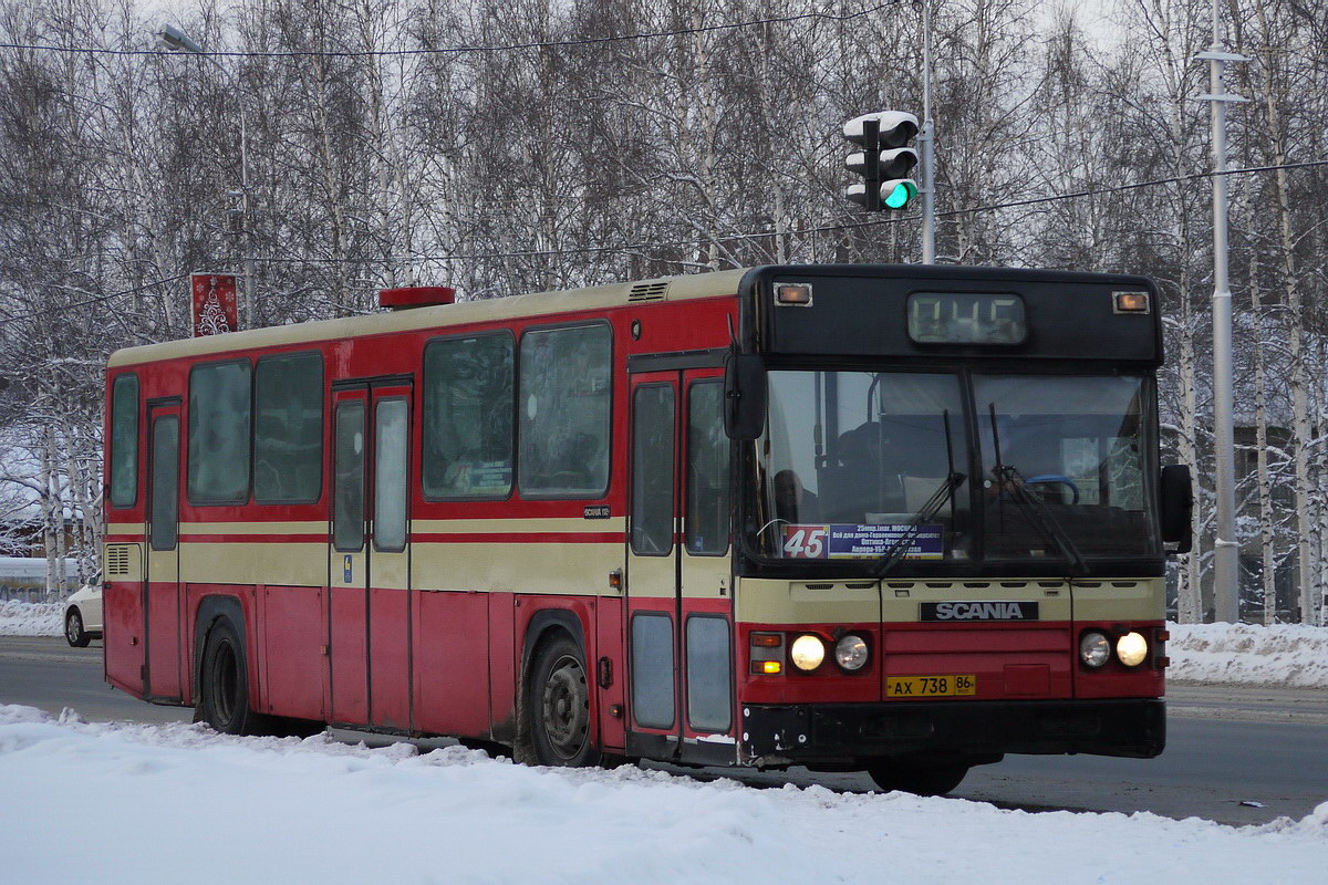 Khanty-Mansi AO, Scania CN112CL # АХ 738 86