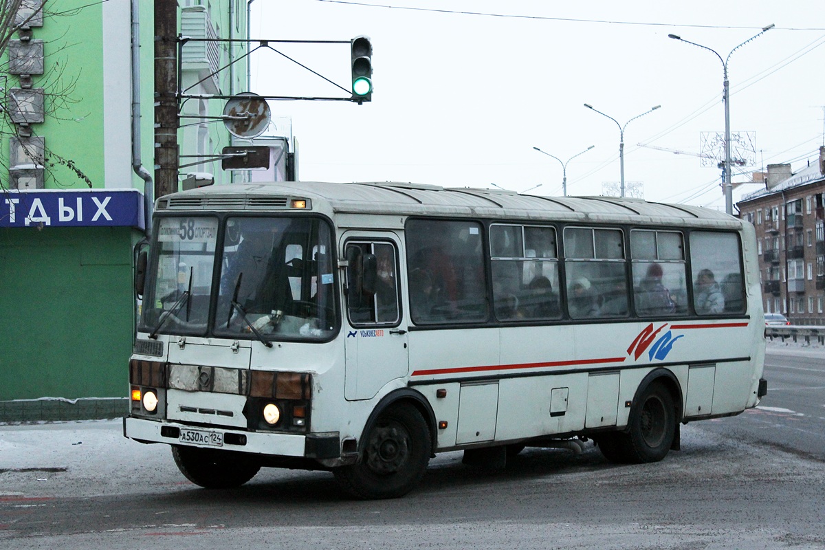 167 автобус в Красноярске - маршрут на карте c остановками.