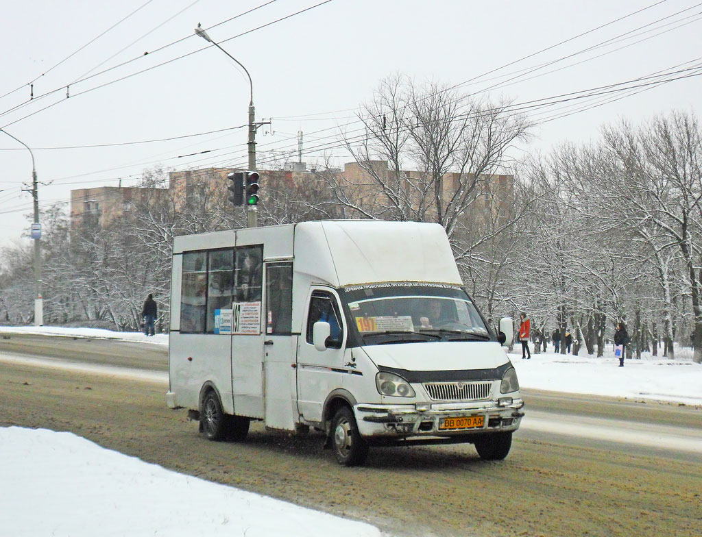 Lugansk region, Ruta SPV-17 # BB 0070 AA