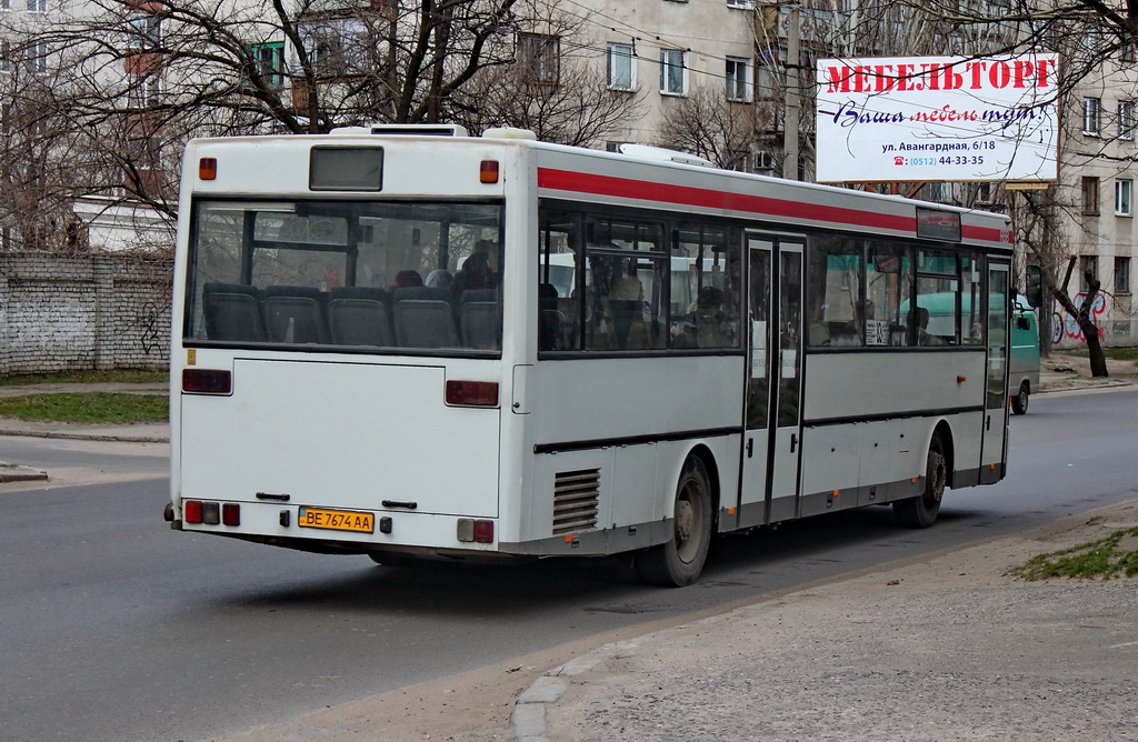 Nikolaev region, Mercedes-Benz O407 # BE 7674 AA