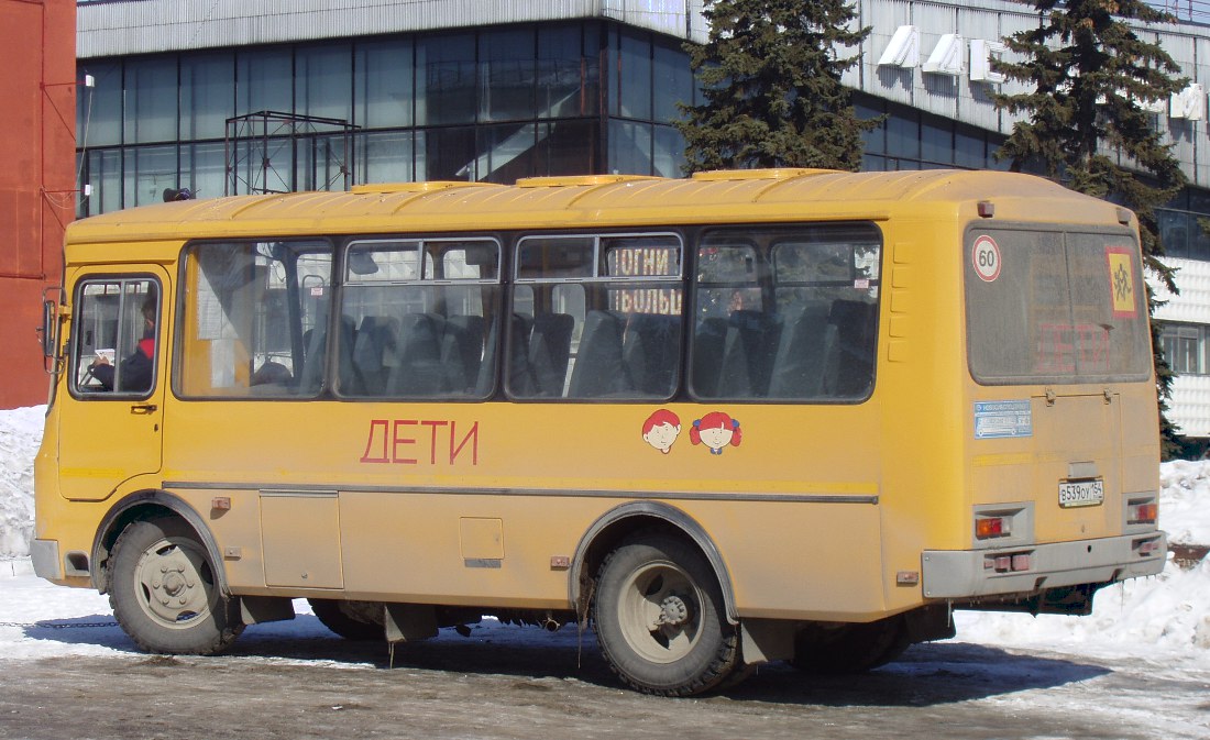 Novosibirsk region, PAZ-32053-70 (EX, CX, BX) # В 539 ОУ 154