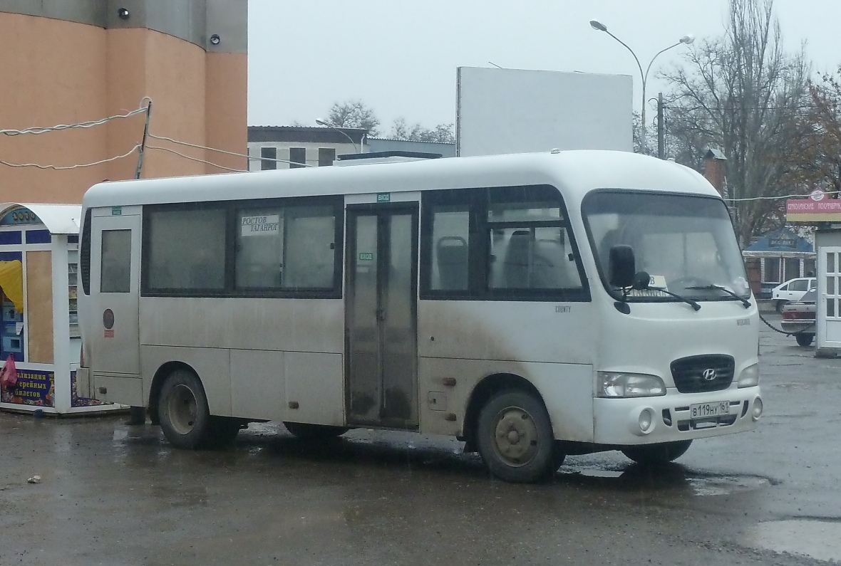 Rostov region, Hyundai County LWB C09 (TagAZ) # В 119 НУ 161