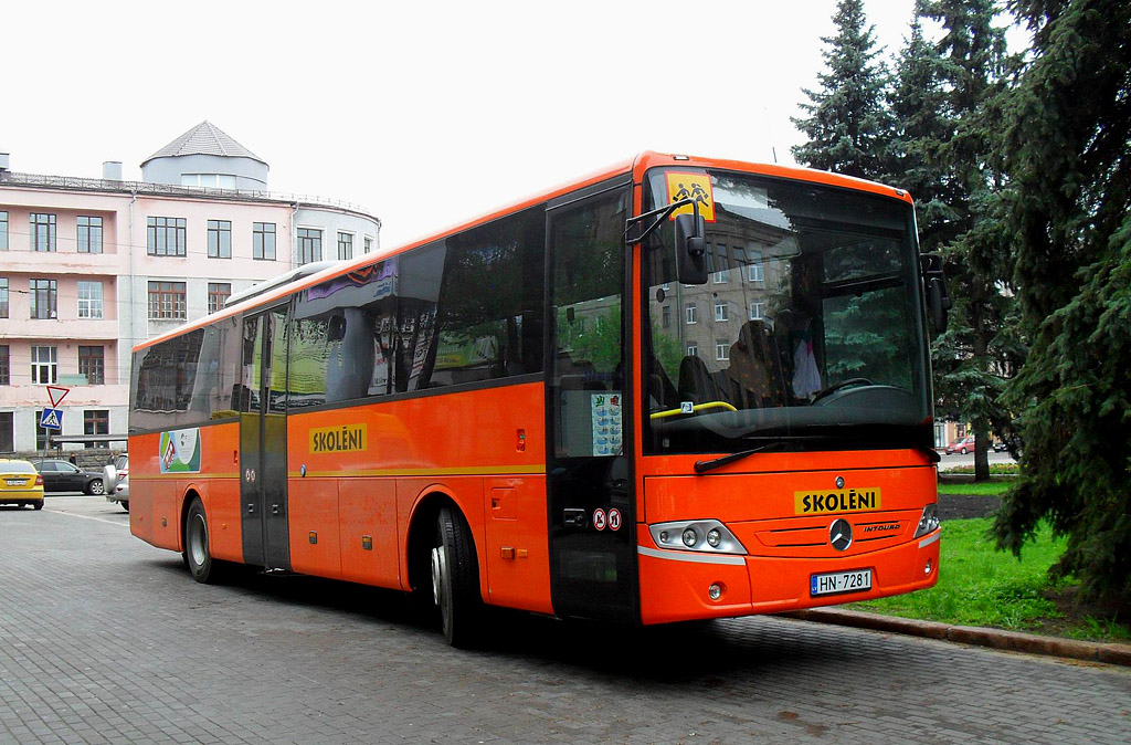 Latvia, Mercedes-Benz Intouro II E # HN-7281