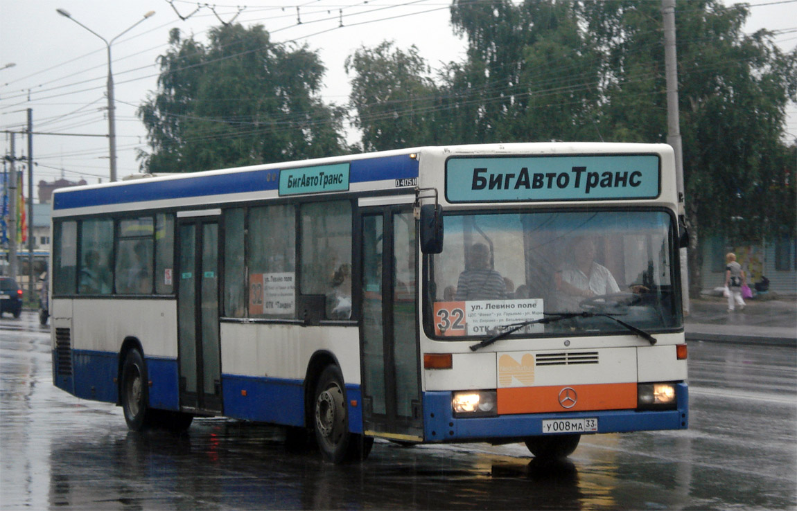 Vladimir region, Mercedes-Benz O405N2 # У 008 МА 33