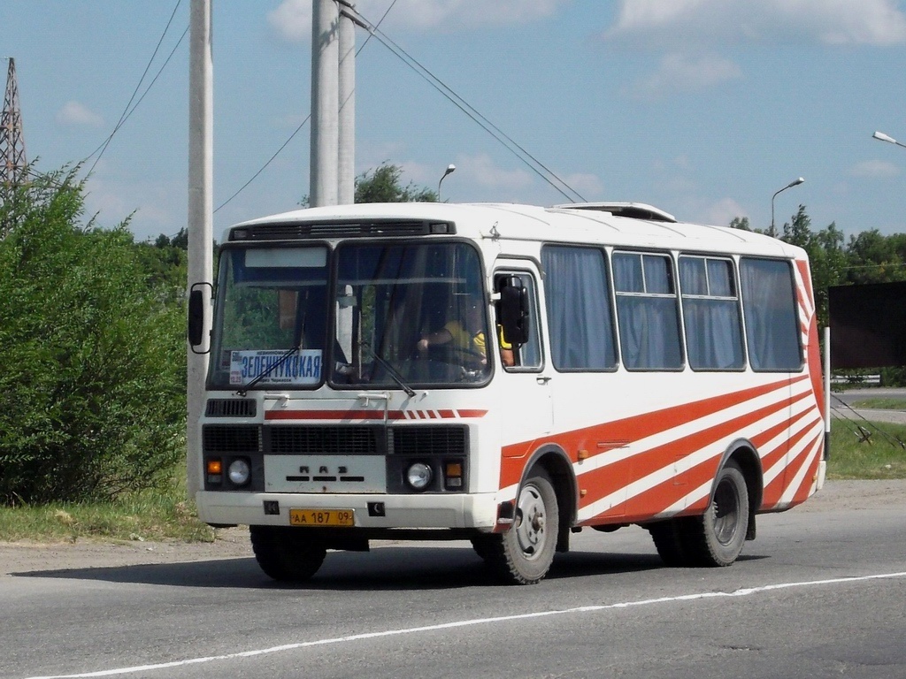 Karachaevo-Cherkesia, PAZ-3205-110 # АА 187 09
