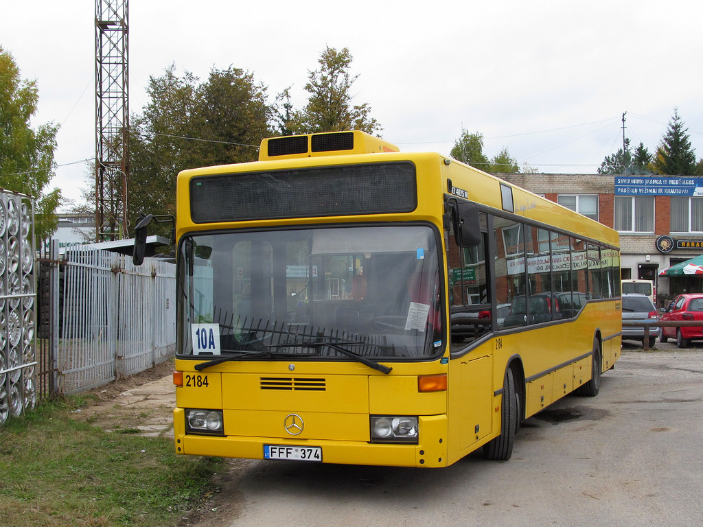 Lithuania, Mercedes-Benz O405N2 # 2184
