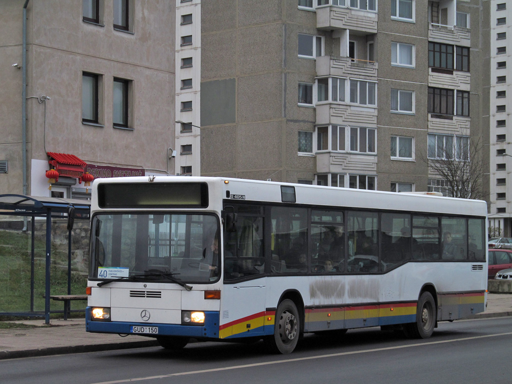 Lithuania, Mercedes-Benz O405N2 # GUD 150