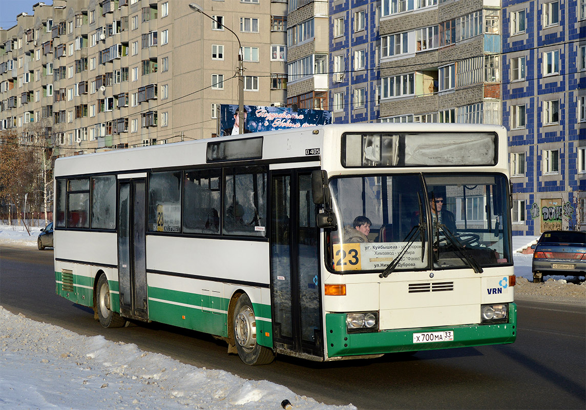 Vladimir region, Mercedes-Benz O405 # Х 700 МА 33