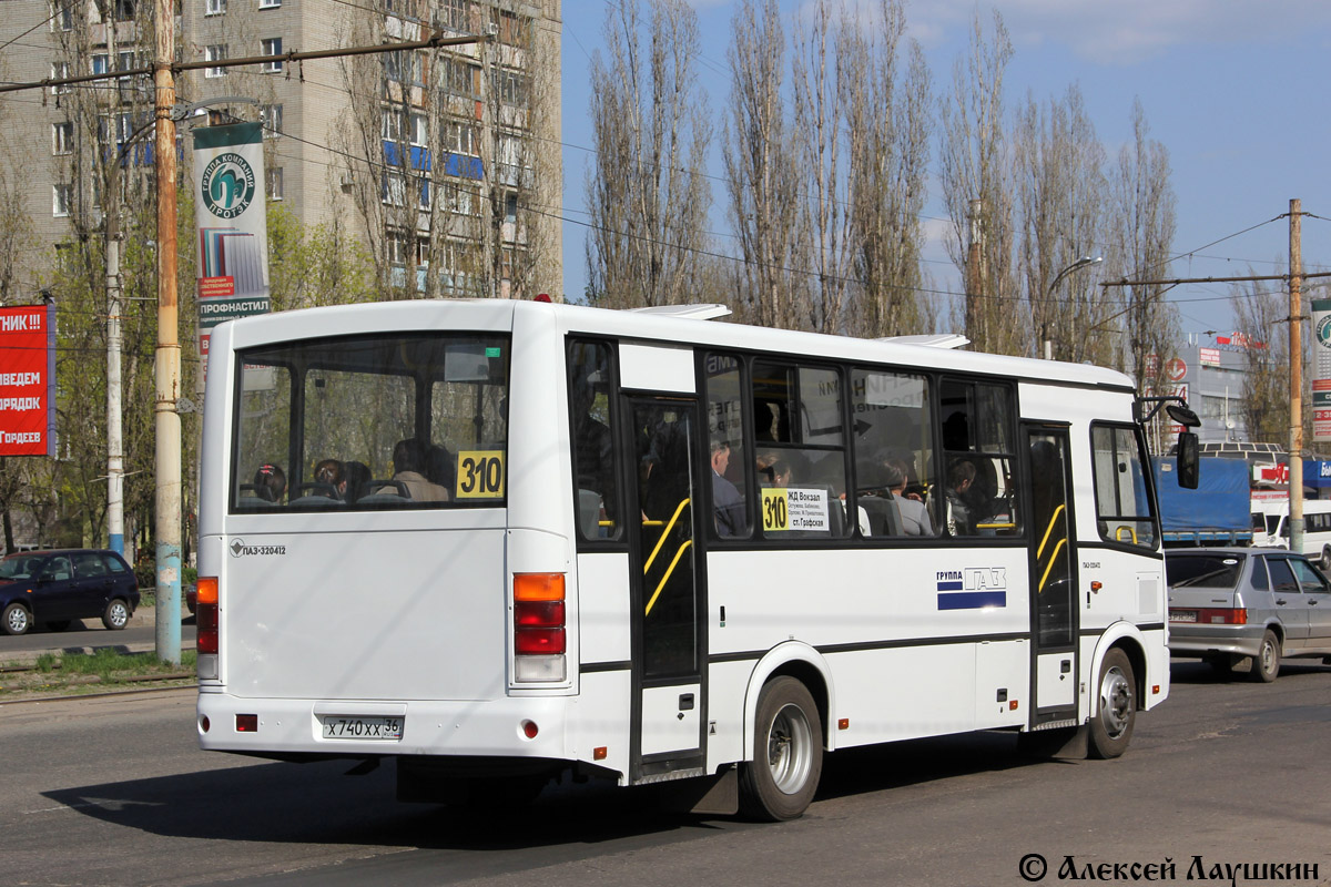 Voronezh region, PAZ-320412-05  (CE, CR) # Х 740 ХХ 36