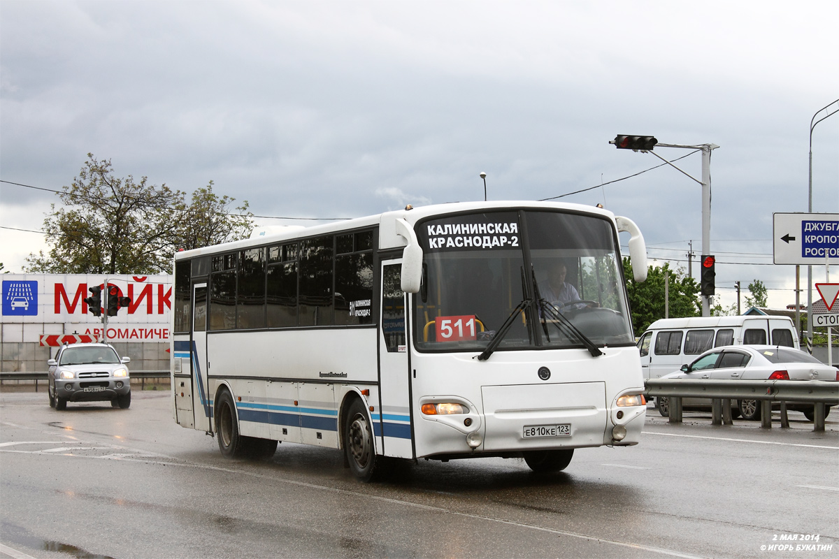 Krasnodar region, KAvZ-4238-02 # Е 810 КЕ 123