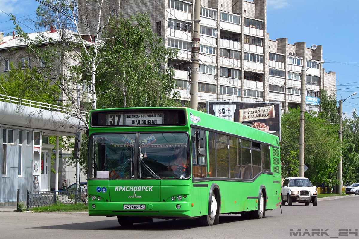 Krasnoyarsk region, MAZ-103.476 # С 424 ЕН 124
