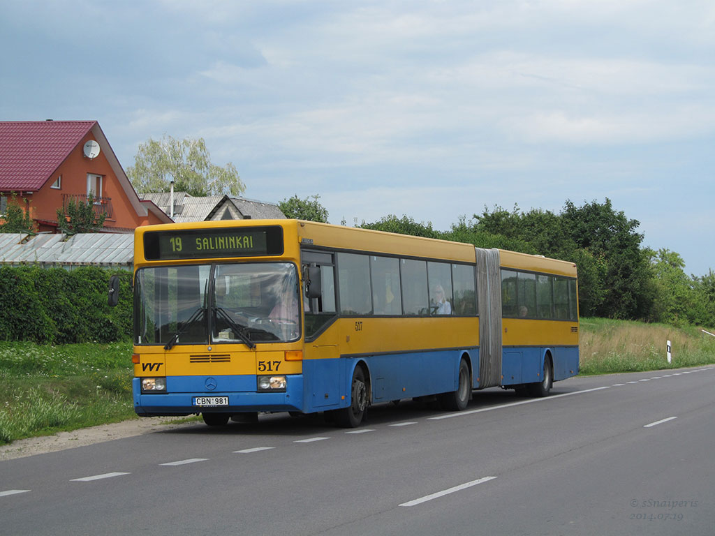 Lithuania, Mercedes-Benz O405G # 517