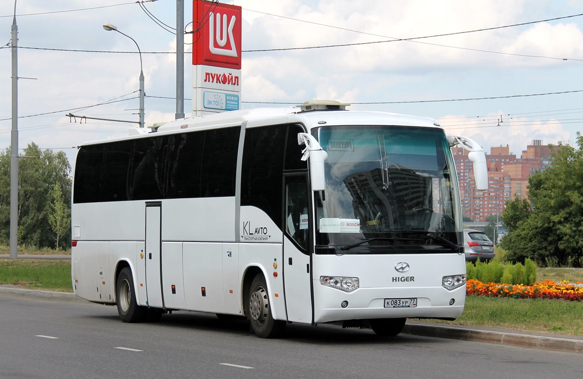 Moscow, Higer KLQ6129Q # К 083 УР 77