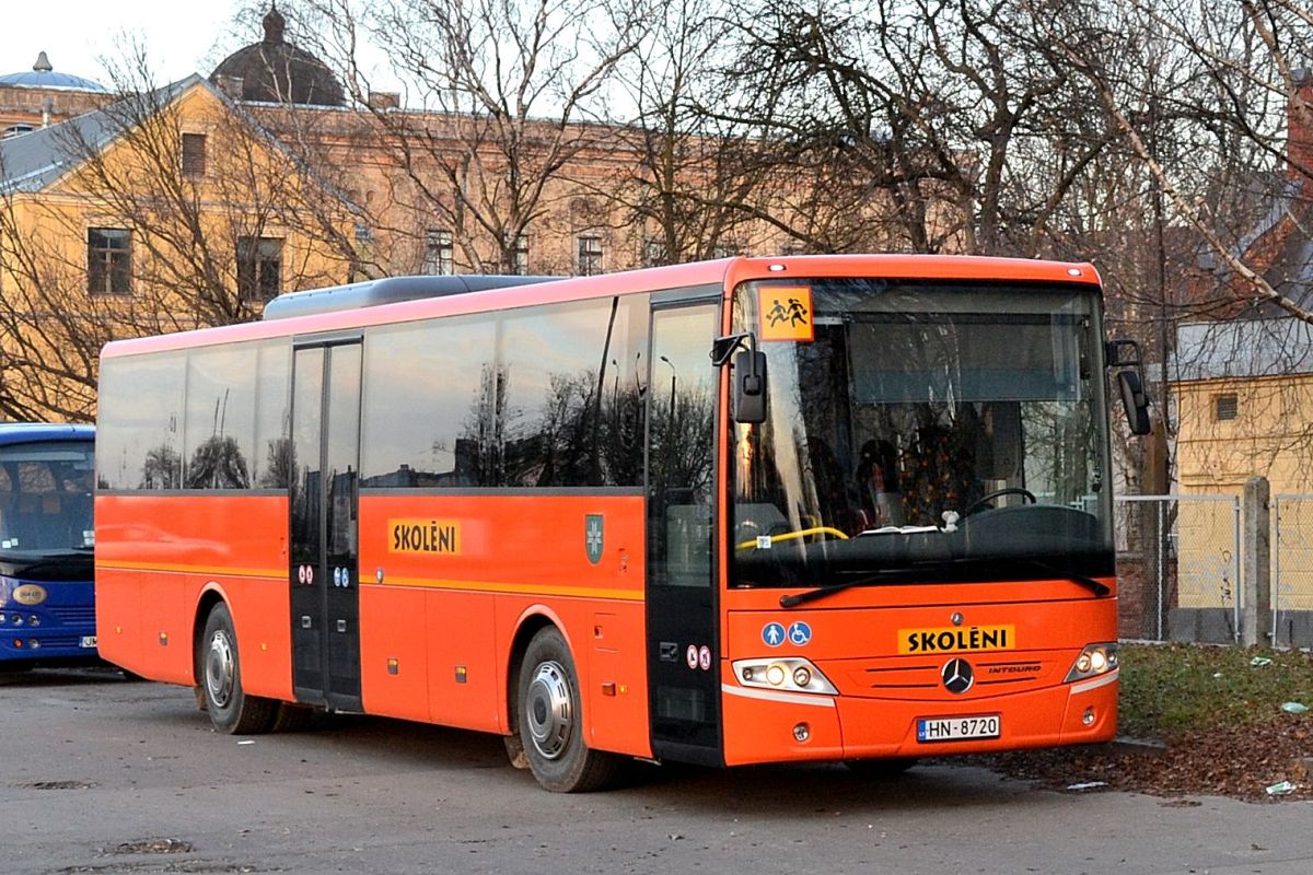 Latvia, Mercedes-Benz Intouro II E # HN-8720