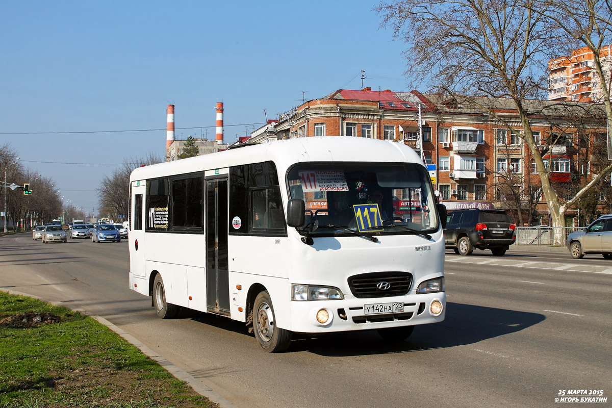 Krasnodar region, Hyundai County LWB C09 (TagAZ) # У 142 НА 123