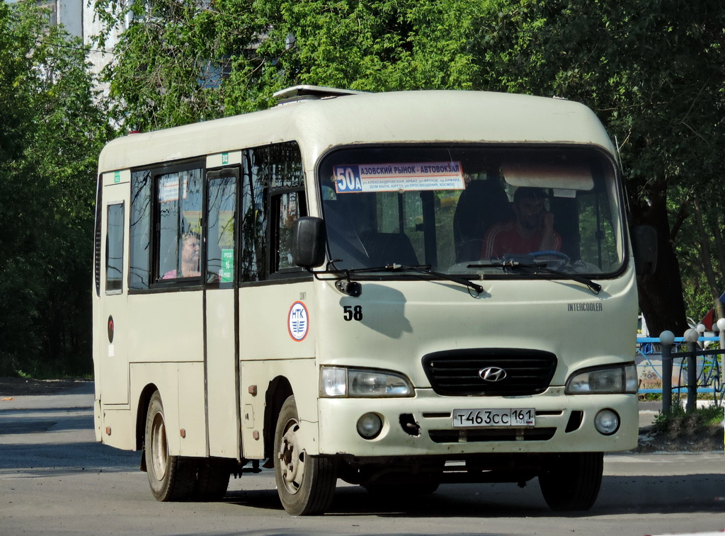 Rostov region, Hyundai County SWB C08 (RZGA) # Т 463 СС 161