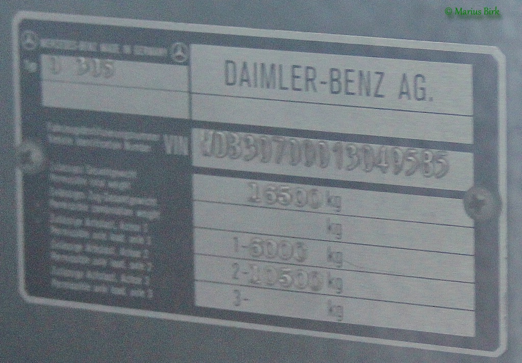 Germany, Mercedes-Benz O305 (C307) # HD-DY 90
