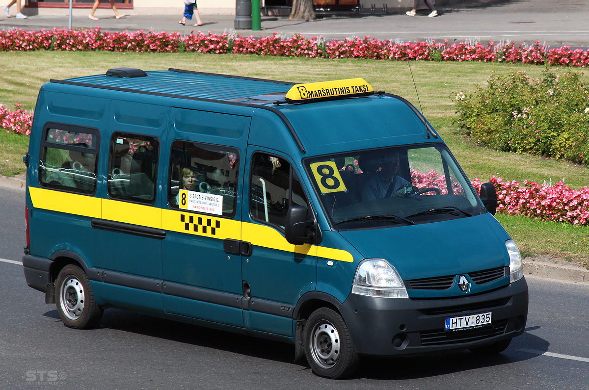 Lithuania, Renault Master # HTV 835