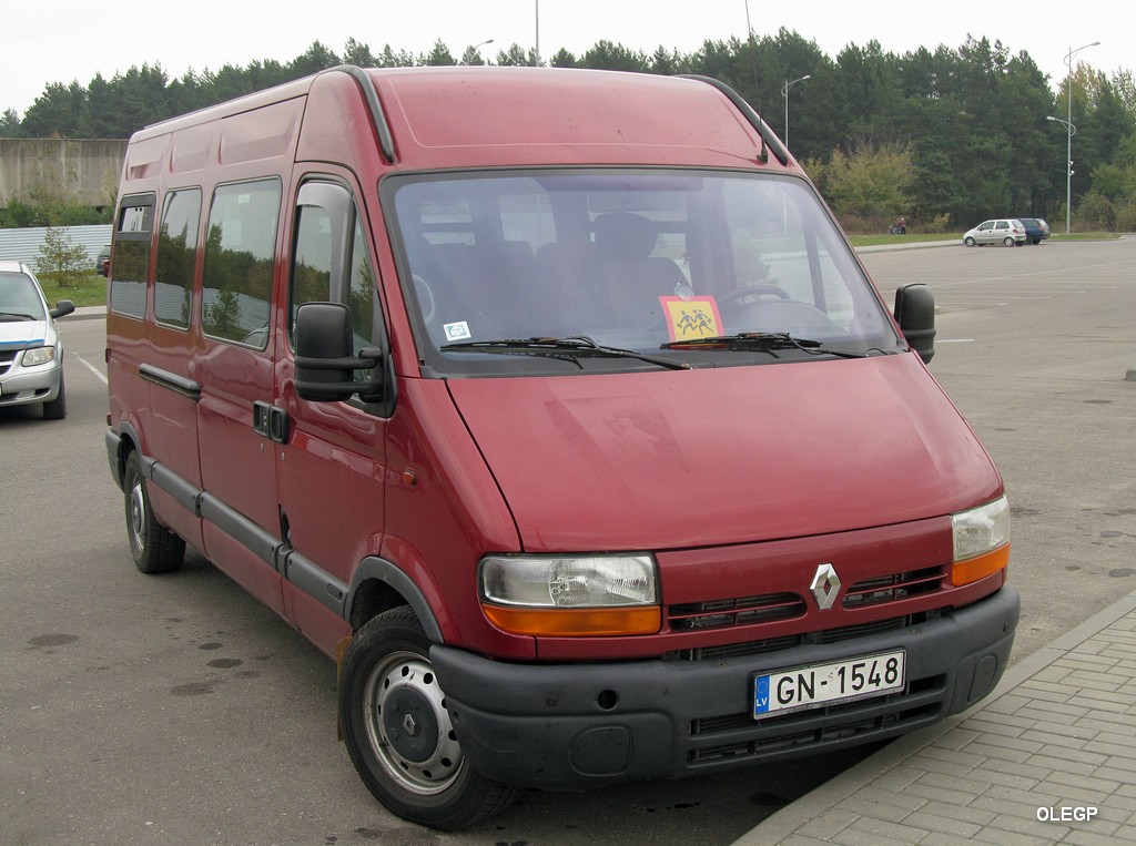 Latvia, Renault Master # GN-1548
